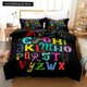 thumbnail image 1 of x1588 Bed Sheets Alphabet Lore Bedding Set Twin Full Size Bed Set Kids Girls Boys Bedroom Duvet Cover Sets Anime Bed Linen 3-Piece Bedding Set (1 Duvet Cover + 2 Pillow Shams) nj1588, 1 of 5