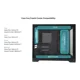 thumbnail image 2 of Gabinete gamer Alseye Cube + 7 ventiladores Neo Pro Fan, 2 of 3