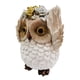 thumbnail image 2 of Linda Resina Jardín Búho Estatua Mini Animal Estatuilla Manualidades Patio Arte Decoración No Escuchar, 2 of 5