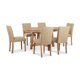 thumbnail image 3 of Juego Comedor Preston Extensible 6 Sillas Café - Roble, 3 of 10