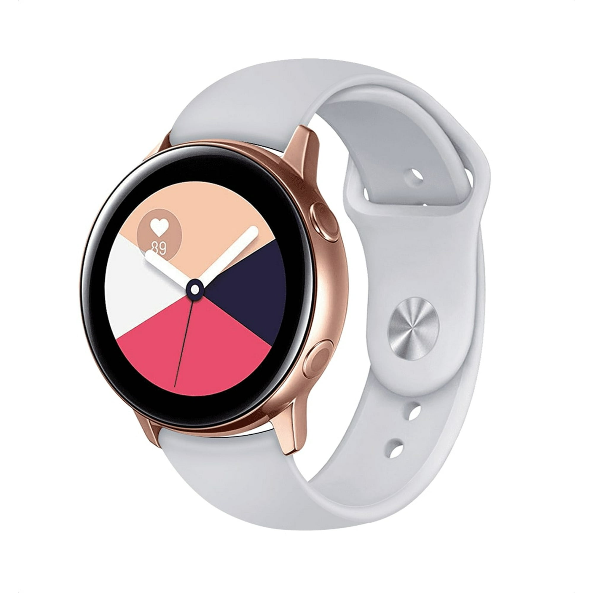 Genérico - Correa Compatible Con Samsung Watch 4 / 4 Classic 20mm Gris Claro