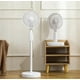 thumbnail image 1 of Ventilador Recargable Ajustable Blanco Grande blanco, 1 of 5