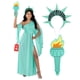 thumbnail image 1 of Disfraz de la Estatua de la Libertad para Mujer - Talla S, 1 of 7