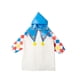 thumbnail image 1 of Chubasquero Para Niños, Impermeable, Capa Con Capucha Para Niños Que Viajan Y Pescan, Azul Y Blanco, 1 of 3