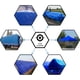thumbnail image 2 of Lona de polietileno CARTMAN azul, 10 x 12 pies, impermeable para acampar, barco, 2 of 6