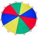 thumbnail image 1 of Juego de equipo infantil Rainbow Parachute AMYESE de 12 pies para fiesta al aire libre, 1 of 7