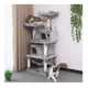 thumbnail image 2 of Rascador Gatos Tipo Torre 170cm + Hamaca Arbol Terciopelo, 2 of 2