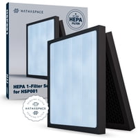 Filtro Purificador De Aire Hathaspace Hsp001 True Hepa, Paquete De 1