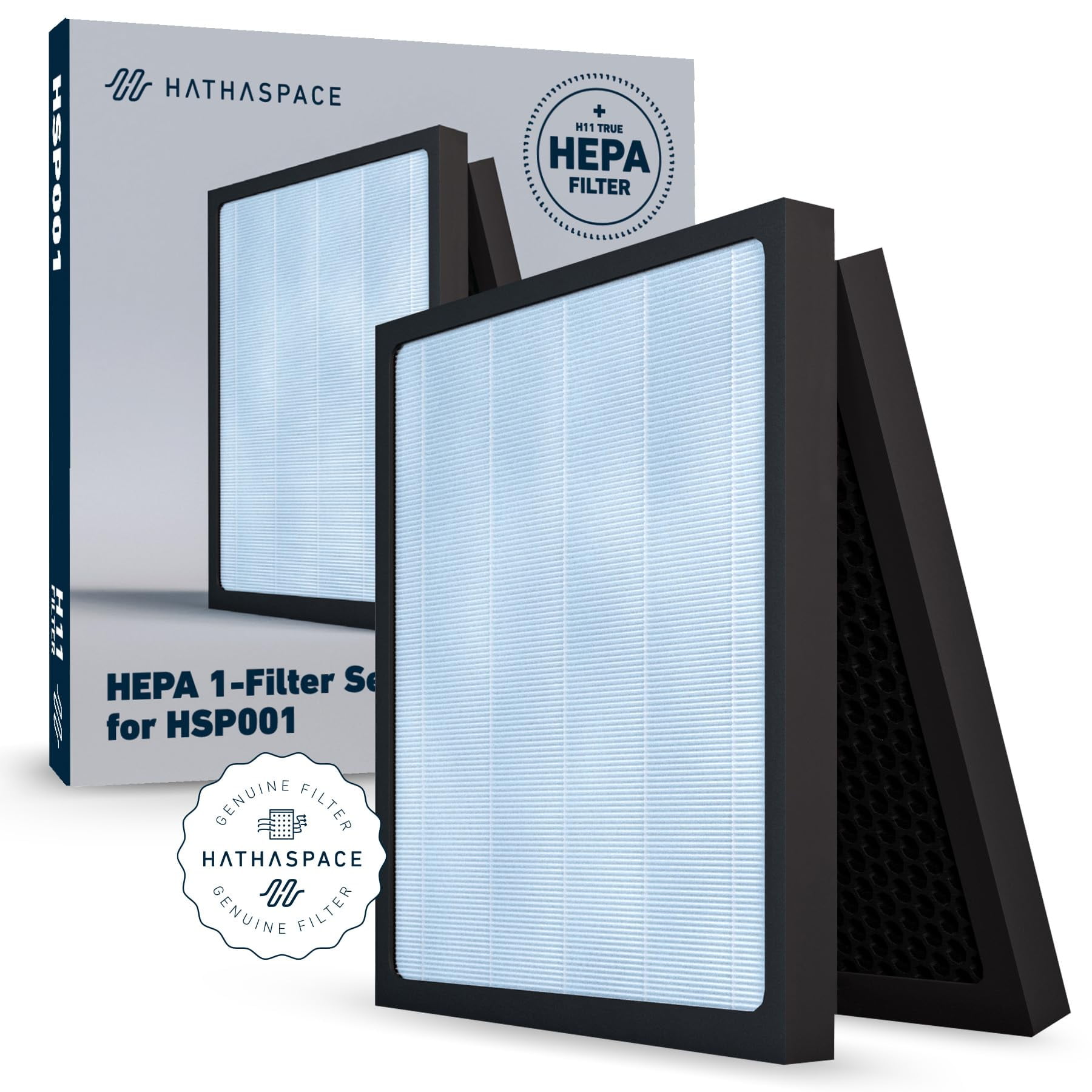 Filtro Purificador De Aire Hathaspace Hsp001 True Hepa, Paquete De 1