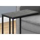 thumbnail image 3 of Mesa Auxiliar Monarch Specialties I 3765 en Forma de C, Metal Gris, 3 of 5