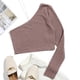thumbnail image 3 of Camiseta Corta Un Hombro lila L, 3 of 5