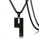 thumbnail image 2 of 1pc Stylish Stainless Steel Men's Athletes Number Pendant Necklace - Perfect for Baseball, Basketball, and Football Teams - Long Chain Necklace with Sports Number - Ideal Gift for Boys, 2 of 5