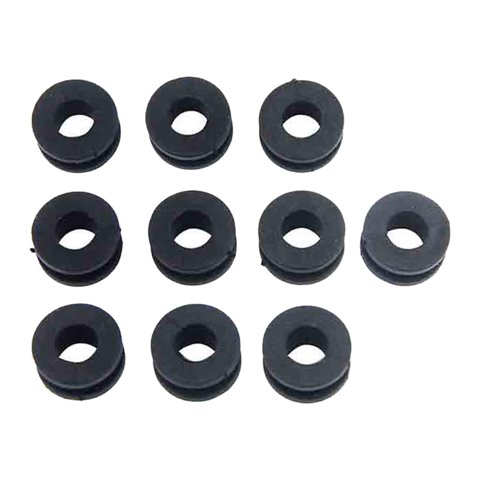 Ioensy - 10X Buje De Amortiguador Trasero Universal Piezas De Motocicleta Duraderas