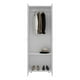 thumbnail image 3 of Closet 1 Colgador 2 Puertas 170X60X40,2 Cm Blanco, 3 of 8