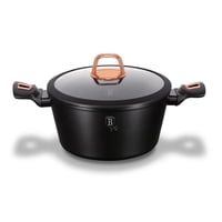 Berlinger Haus - Olla Cacerola 6 1 Litros Linea Gourmet Premium Color Negro