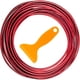 thumbnail image 1 of Tira Moldura Interior Para Auto 32ft Pvc Rojo Universal, 1 of 3