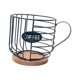 thumbnail image 4 of Coffee Pod Holder Organizer Cup Wire Coffee Pod Basket Para Kitchen Pod Negro Con Letras, 4 of 5