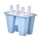 thumbnail image 2 of Molde De Silicona Para Hacer Paletas De Hielo Molde Para Paletas De Helado Moldes Congelados 4 Celdas Azul, 2 of 3