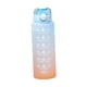 thumbnail image 3 of Botella De Agua Motivacional Reutilizable Senderismo Entrenamiento Oficina 1L Exterior Azul, 3 of 5