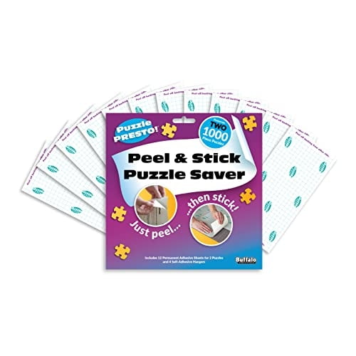 Rompecabezas Presto Buffalo Games paquete de 2 Peel & Stick