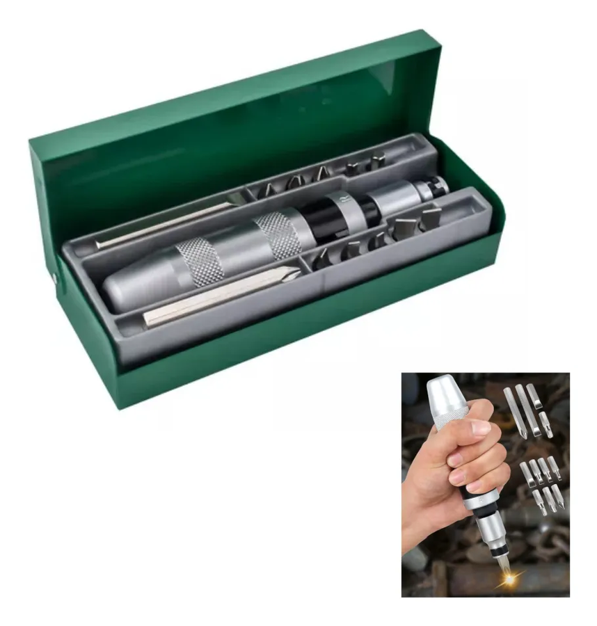 Genérico - 13 En 1 Destornillador De Impacto Golpe