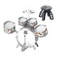 thumbnail image 3 of Niños Jazz Drum Set Música Iluminación Desarrollo Juguete Platillos Bass Drum Kits Estilo B, 3 of 5
