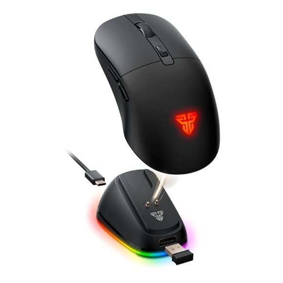 Mouse Inalámbrico Fantech WG9RD KANATA 12.000 DPI Black