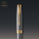 thumbnail image 5 of Pluma Estilográfica Parker Sonnet Plata Cincelada con Detalles en Oro 18k, 5 of 9