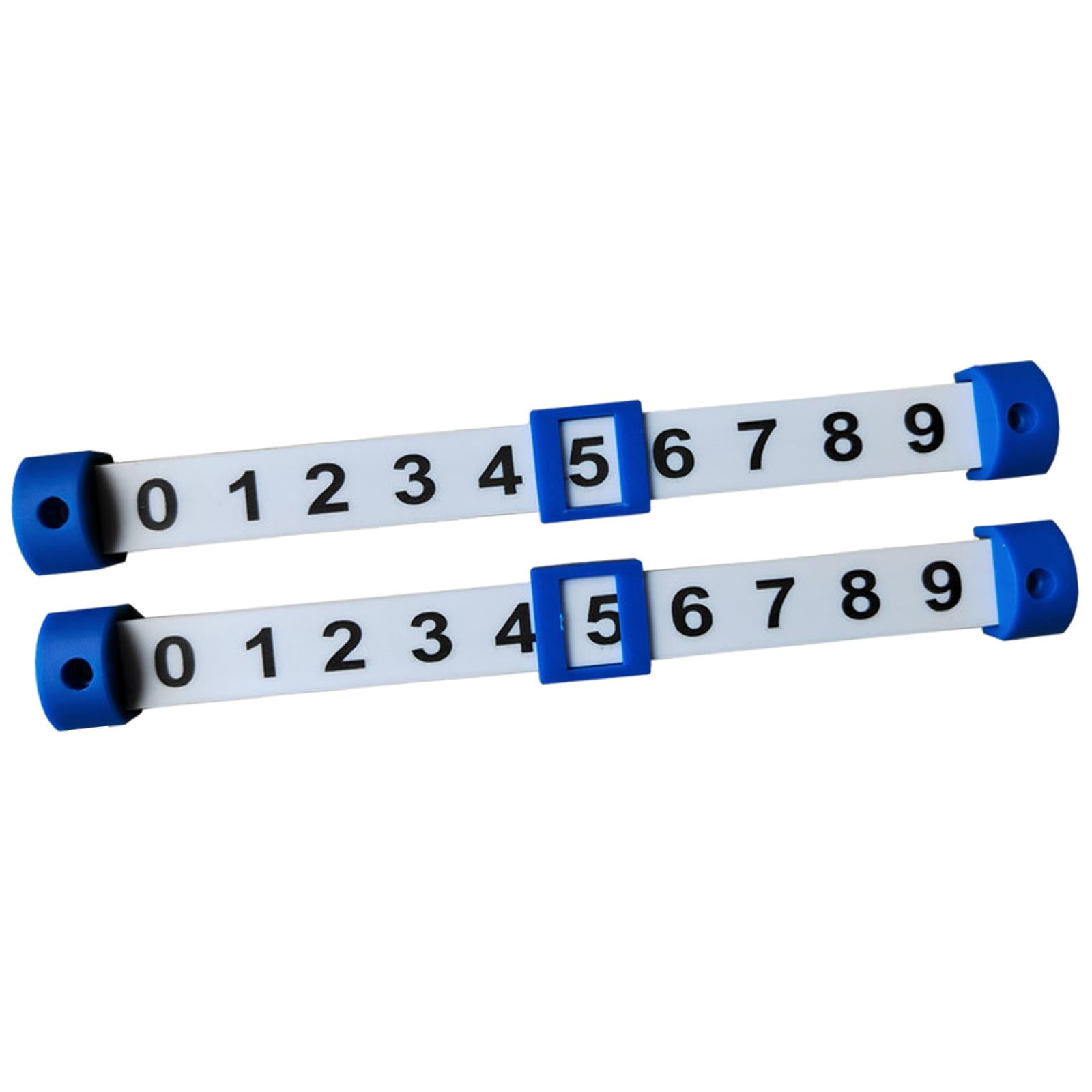 Magideal - 2x Marcador De Futbolín, 10 Números, Contador De Puntuación De Futbolín, Unidad De Puntuación Para Sala De Juegos, Accesorios Para Máquinas De Fútbol Estilo C