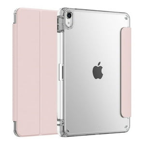 Mar Cases - Carcasa Funda Smart Cover Clear Para Ipad Air 4Ta/ 5Ta Gene 10.9 Rosado