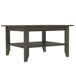 Fmfurniture - Mesa De Centro 1 Estante Fm-004O Café Oscuro