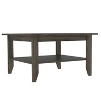 Fmfurniture - Mesa De Centro 1 Estante Fm-004O Café Oscuro