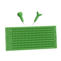 Bothyi - Pizarra De Escritura En Braille: Herramienta Educativa Robusta Para Principiantes, Hombres, Mujeres Y Adultos.