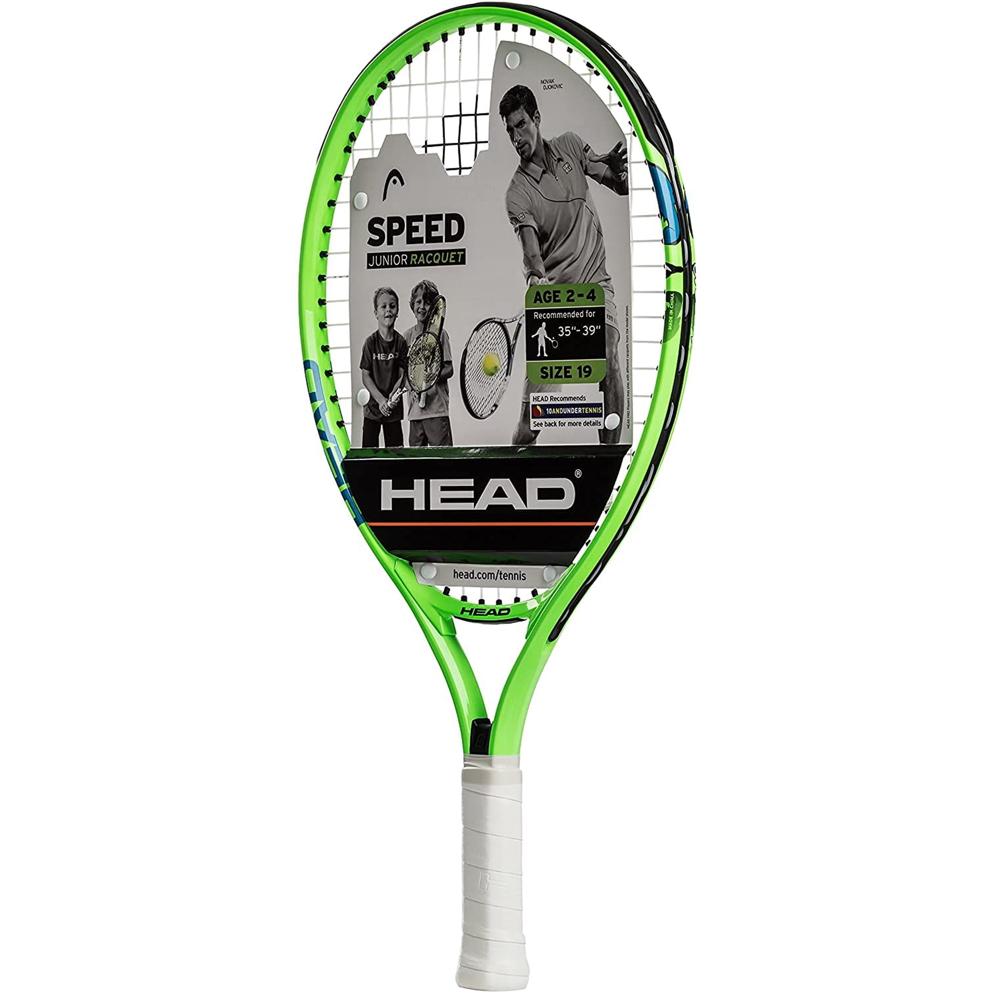 Raqueta De Tenis Head Speed Kids Para Principiantes, Precordada, 19 Pulgadas