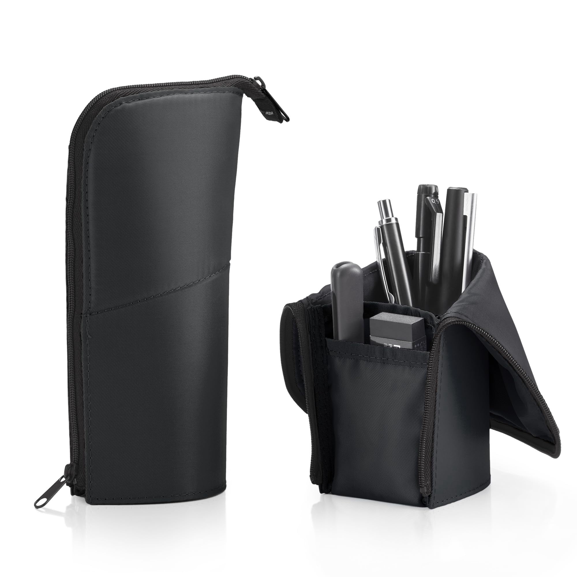 Funda Para Bolígrafos Kokuyo Neo Critz, Tamaño Normal, Negro X Negro