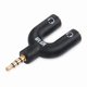 thumbnail image 1 of Conector Splitter Audio Microfono 3.5mm Llavero [ Max ], 1 of 3