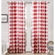 thumbnail image 1 of Cortinas térmicas opacas DriftAway Buffalo a cuadros a cuadros, 132 x 213 cm, 1 of 9