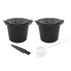 thumbnail image 3 of Cápsulas De Café Reutilizables Con Cuchara Coffeeware Para Cafe Bar Style A Black, 3 of 5