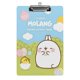 thumbnail image 1 of Molang Portapapeles de acrílico A4, tamaño carta estándar, carpeta con clip 31.8x 21.5CM para estudiantes, profesores y oficina, 1 of 6
