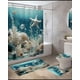 thumbnail image 2 of Set de baño 5 piezas Cortina mas Alfombras mas forro de ducha, 2 of 6
