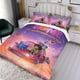thumbnail image 3 of DreamWorks: Hogar Conjunto de sábanas temático, trío de piezas, cómodo y amigable con la piel, diseño único, regalo de decoración para el hogar para familiares, amigos y fans,140cm *210cm, 3 of 6