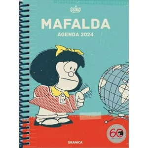 Zig-Zag - Mafalda 2024 Anillada Columna Turquesa