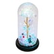 thumbnail image 2 of Galaxy Rose Flowers Forever Rose Luz LED Colorida En Estilo Domo De Vidrio1, 2 of 3
