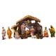 thumbnail image 4 of Conjunto De Belén Navideño, Estatua Navideña Decorativa Tradicional Pintada A Mano, 4 of 5