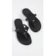 thumbnail image 4 of Sandalias tipo tanga Tory Burch Miller para mujer, negras, 7 EE. UU., 4 of 4