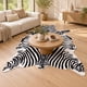 thumbnail image 3 of Alfombra Decorativa Cebra 220 x 160 cm Blanco y Negro Decodreams, 3 of 3