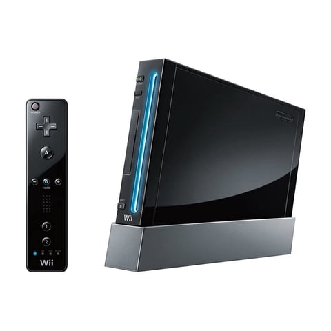 Nintendo Wii Negra - Reacondicionado