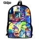 thumbnail image 1 of Inside Mochila Out School Backpack for Grade 1-4,Cartoon Animal Prints School Bags for Boys Gilrs ,Child Backpack for School, 1 of 3