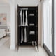 thumbnail image 1 of Closet 2 Puertas Tera Fresno Europeo Y Wengue 180x80x48 Cm, 1 of 3