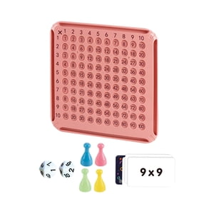Bothyi - Juego De Mesa De Multiplicación, Juguetes De Aprendizaje Temprano, Juego De Mesa De Matemáticas Para Niños, Regalos, Rosa